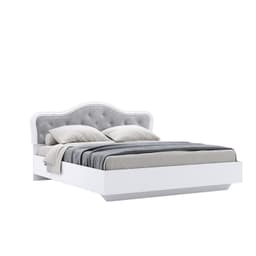 Двоспальне ліжко Luiza 160x200 см Глянець білий без каркасу MiroMark 1
