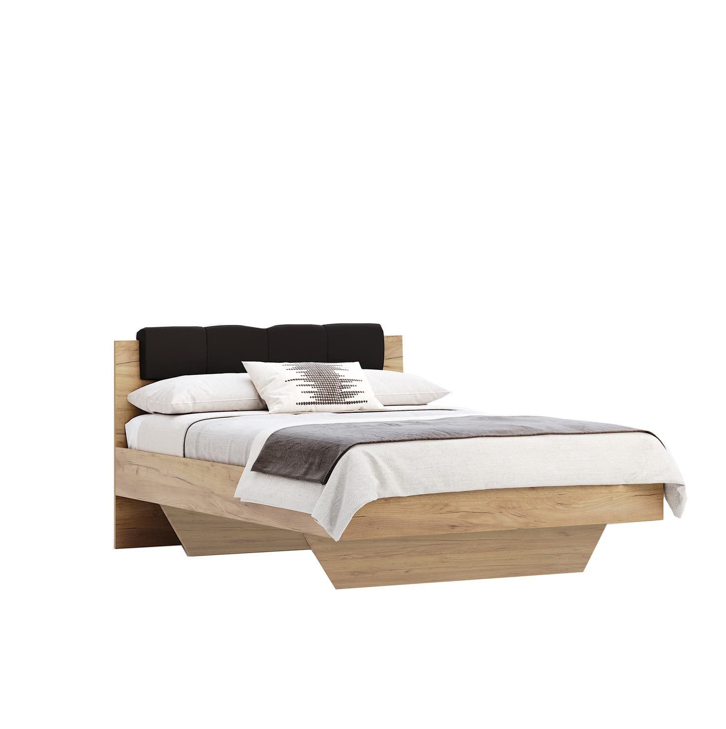 Двоспальне ліжко Luna 140x200 см без каркасу MiroMark