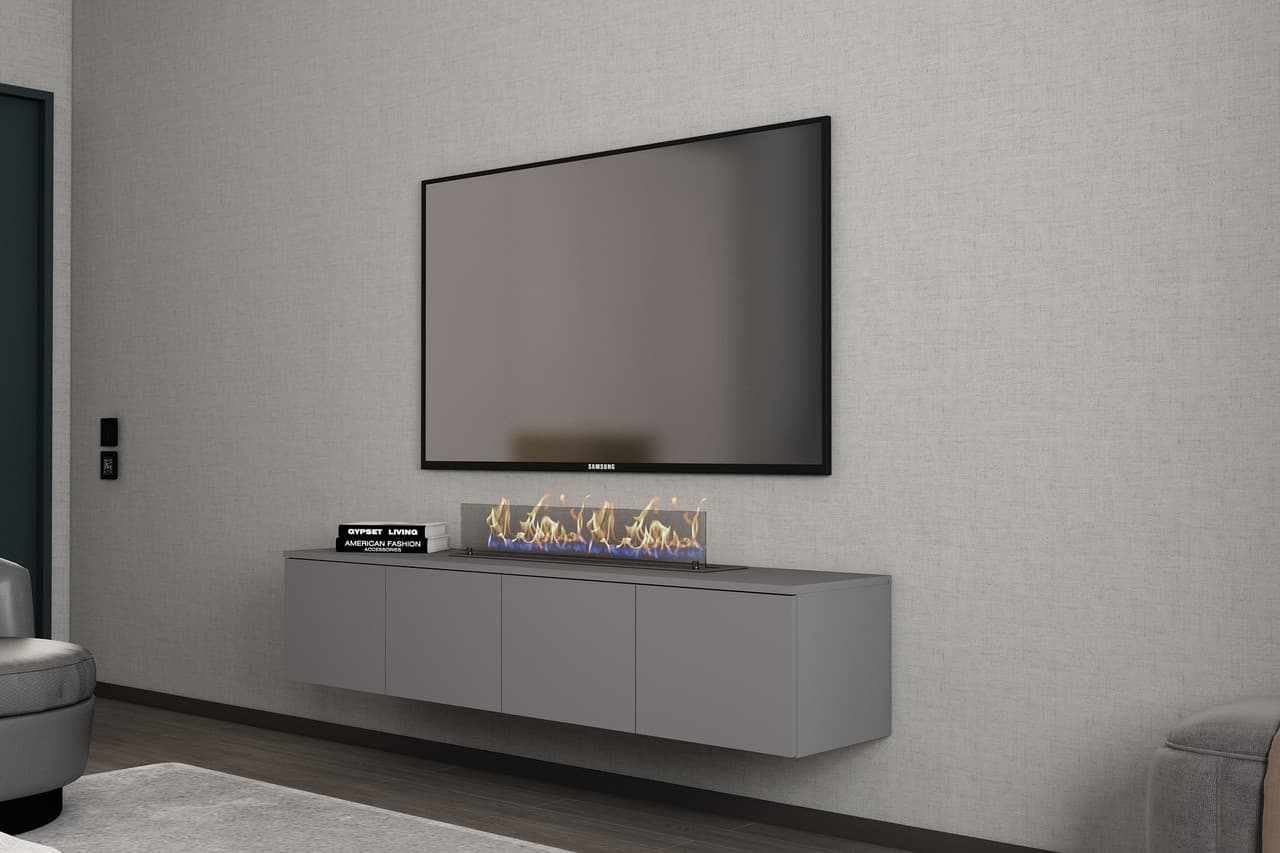 Тумба ТВ Doros Левія Графіт 4Д 160х35х33 (41516088)