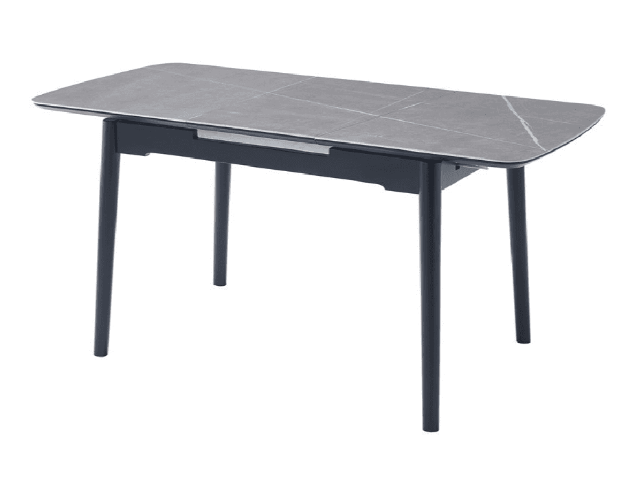 Керамічний стіл  TM-76 петра грей + чорний 7