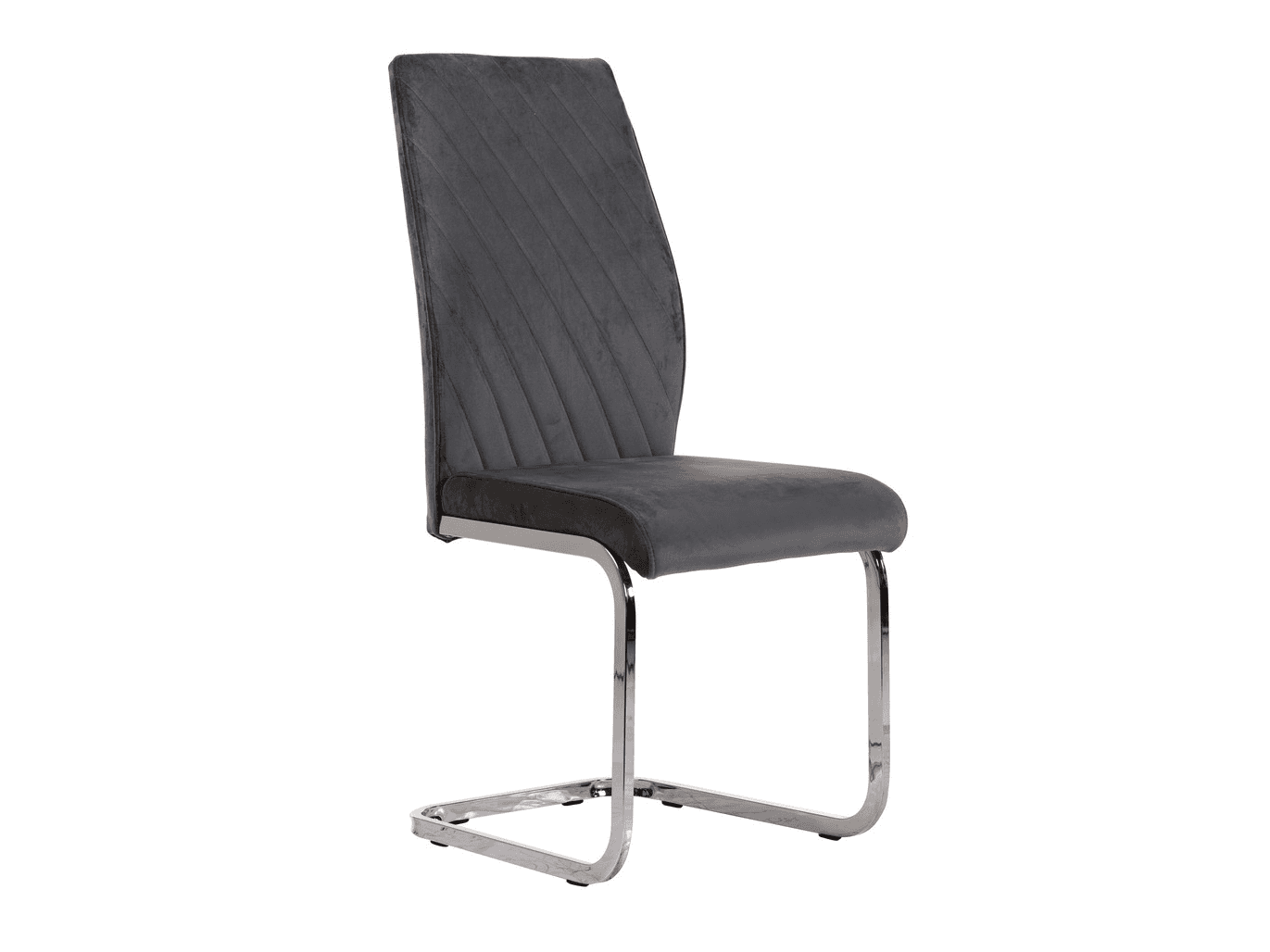 Стілець S-118 сірий велюр