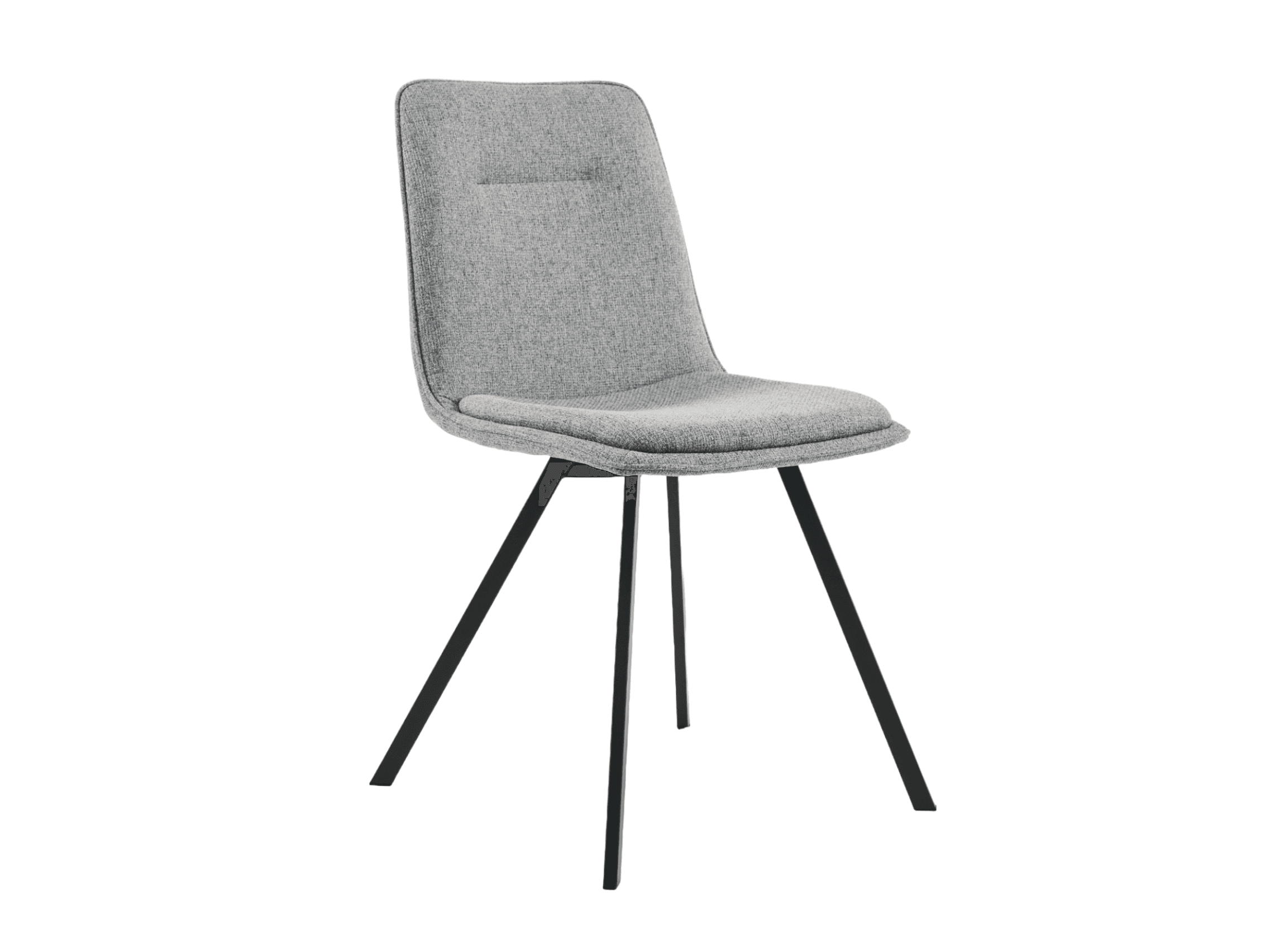 Стілець M-71 сірий + чорний