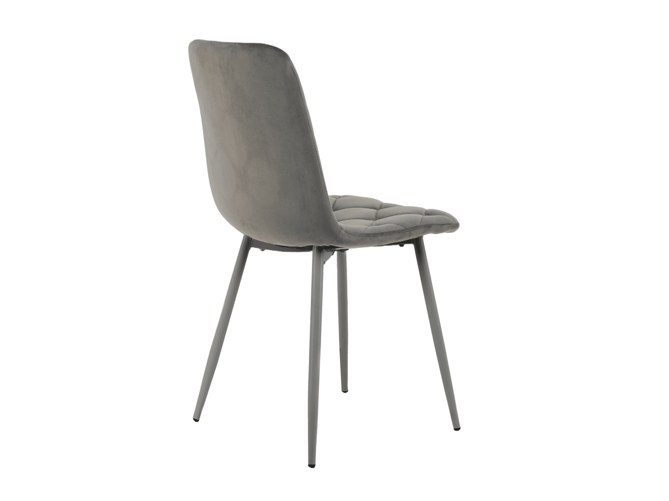 Стілець N-41 темно-сірий велюр + сірий 3
