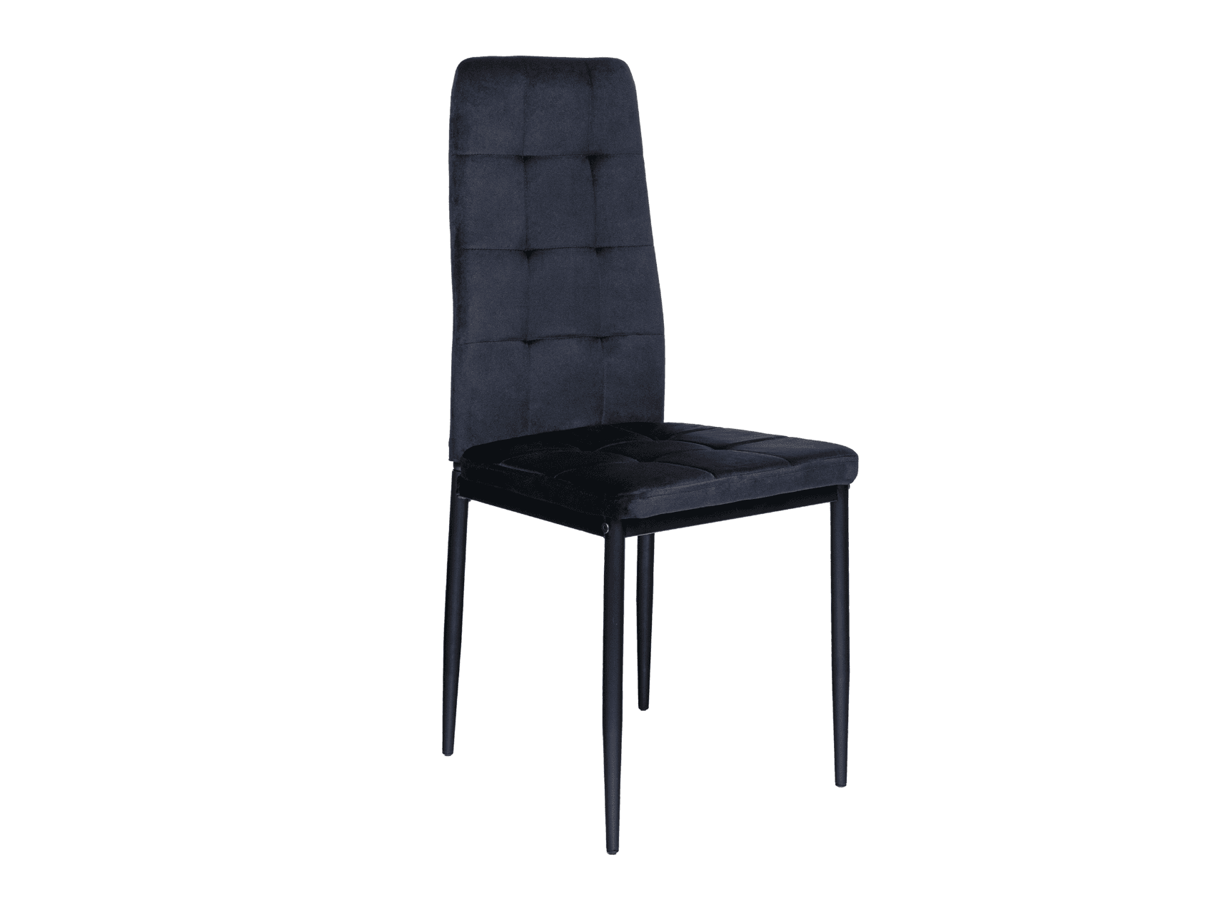 Стілець N-66-2 чорний велюр