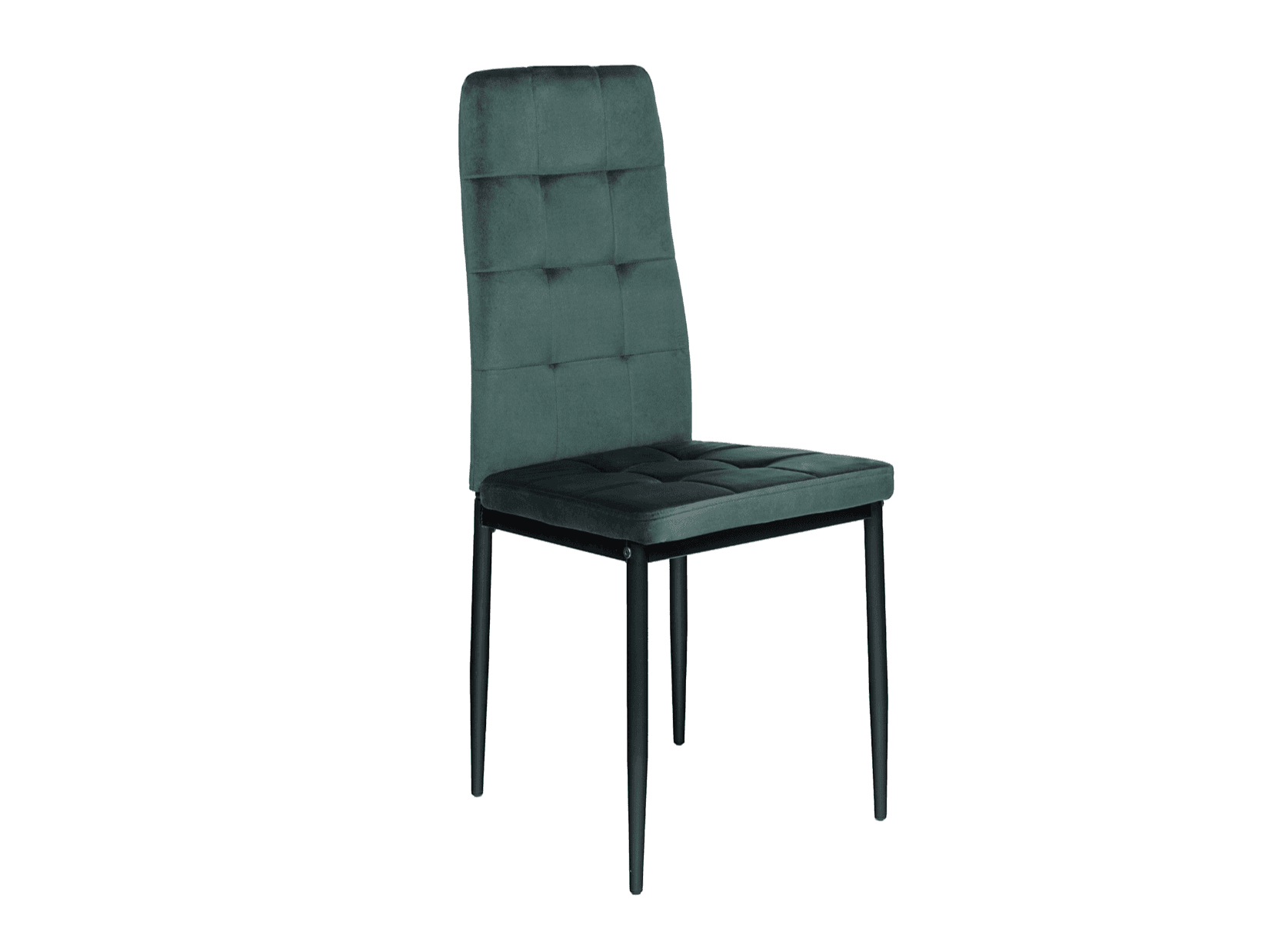 Стілець N-66-2 смарагдовий велюр + чорний