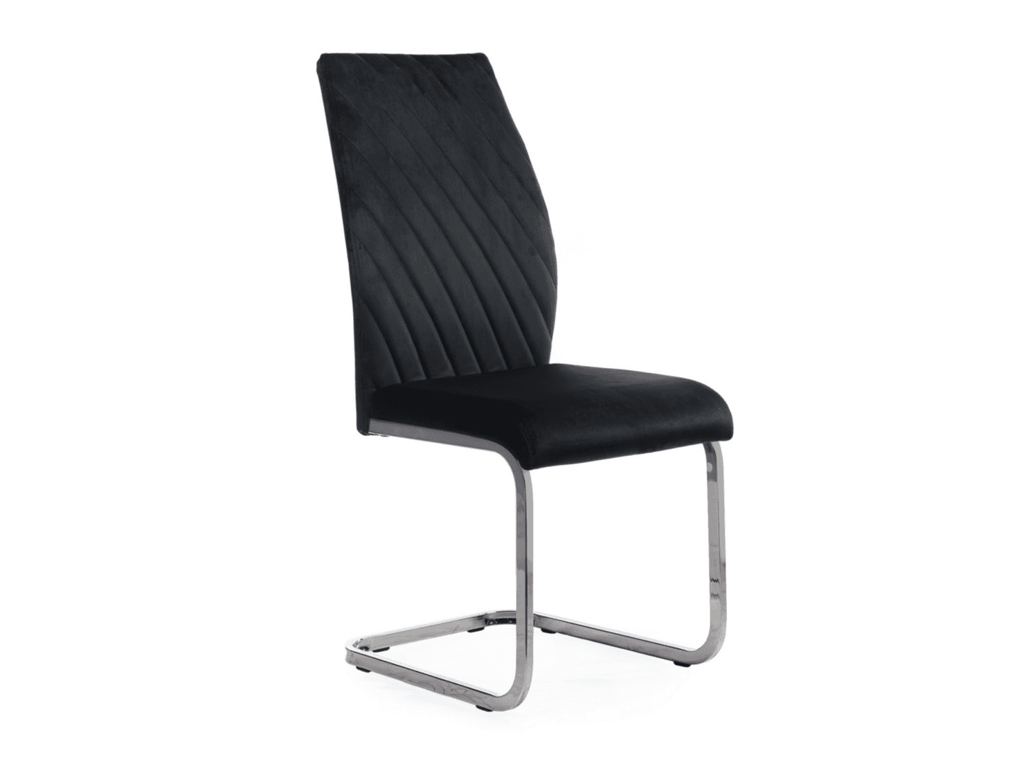Стілець S-118 чорний велюр