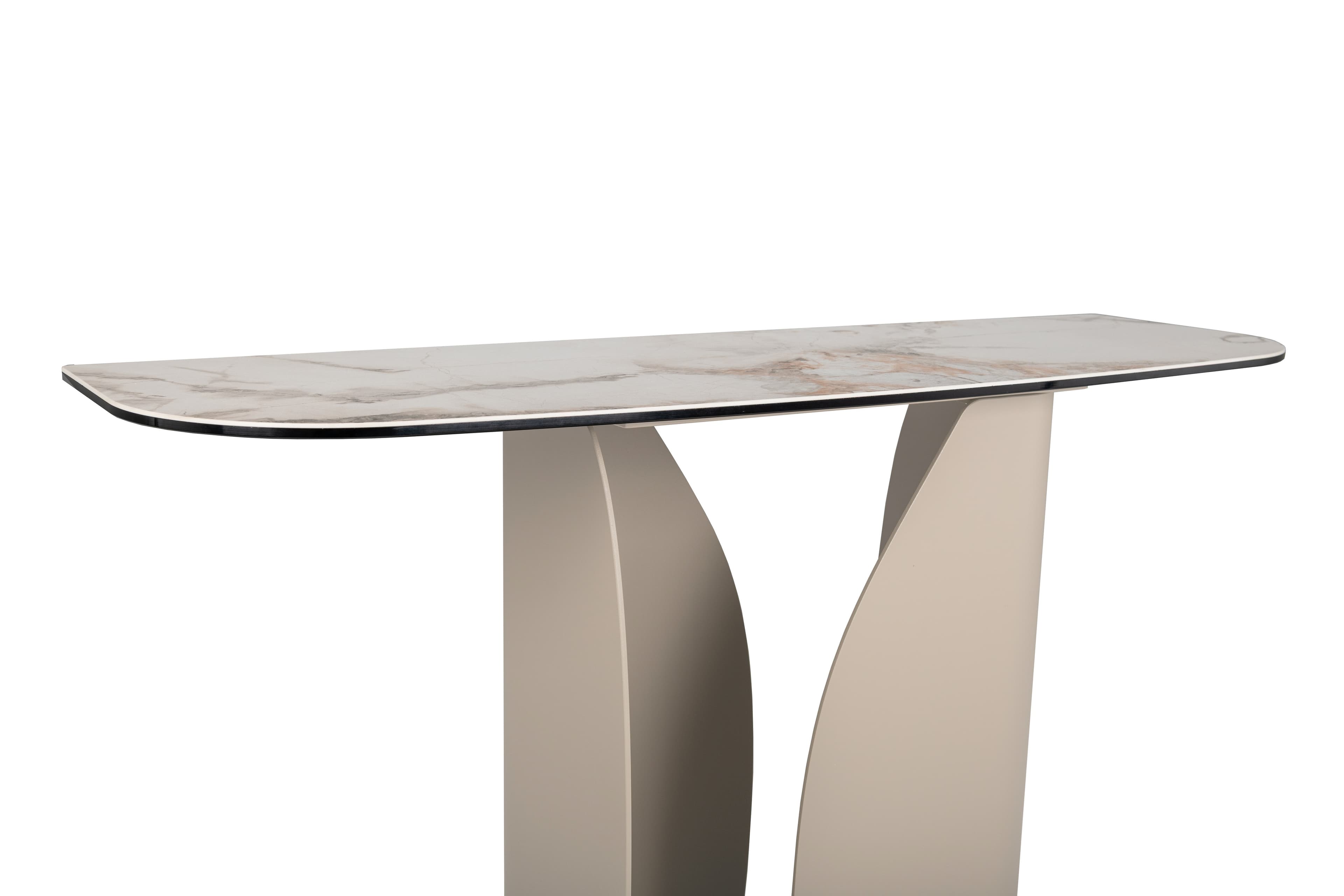 Консоль "Крістіано" аврора голд + бежевий 8