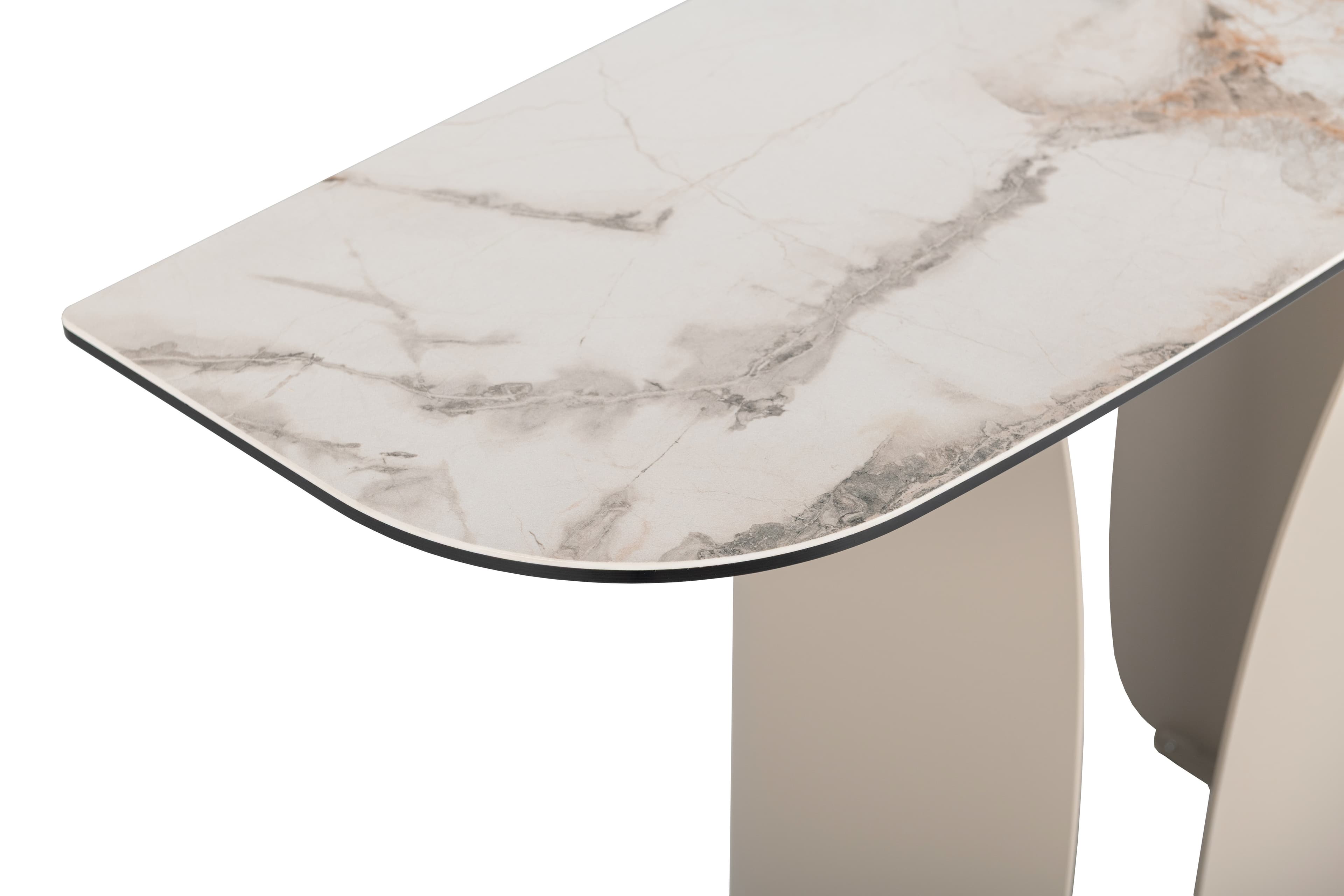 Консоль "Крістіано" аврора голд + бежевий 10