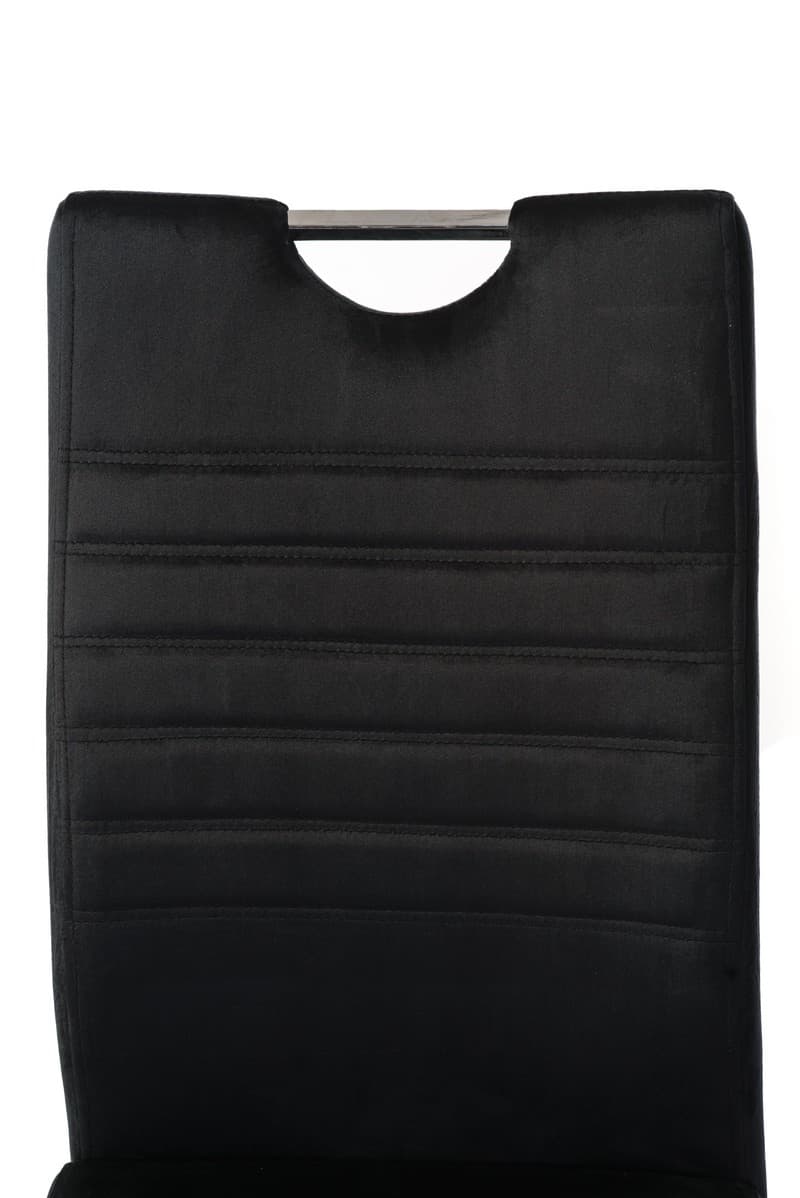 Стілець S-120 чорний велюр 6