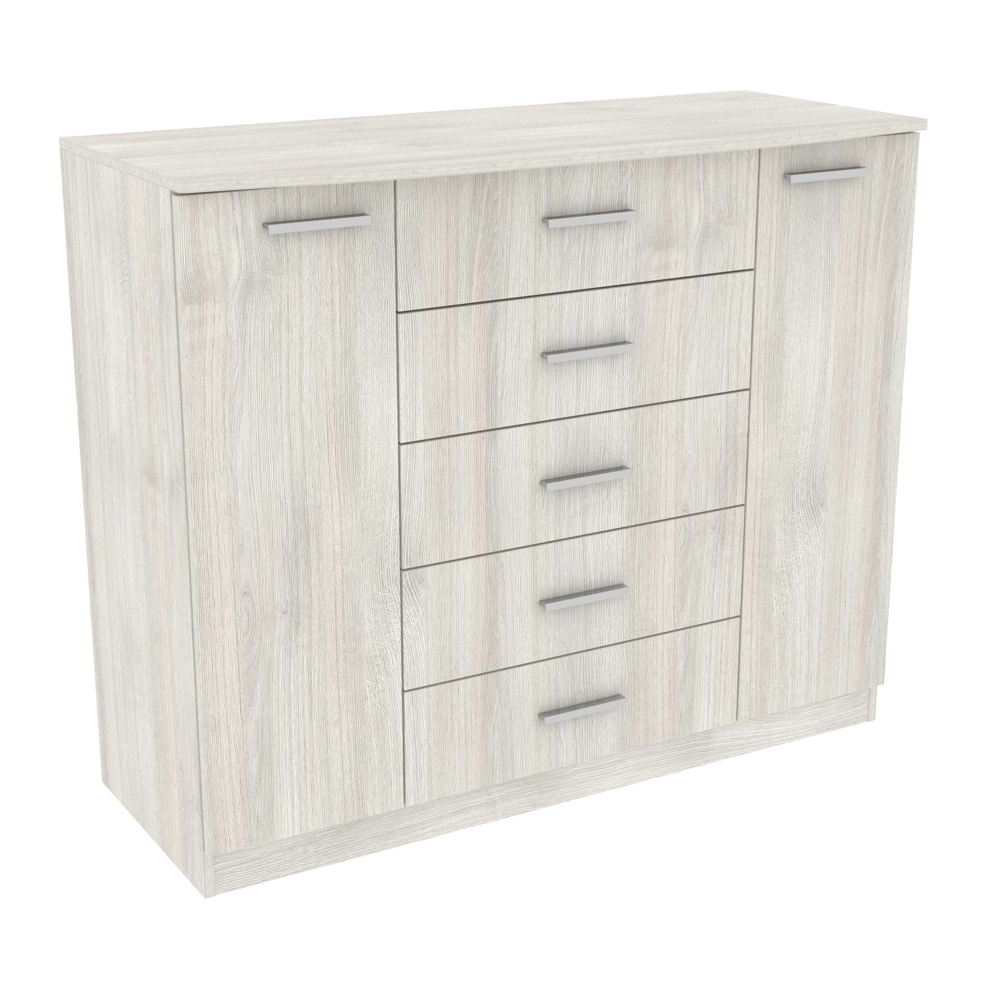 Комод №5, Дуб Шамоні Світлий, 1200/450/1000