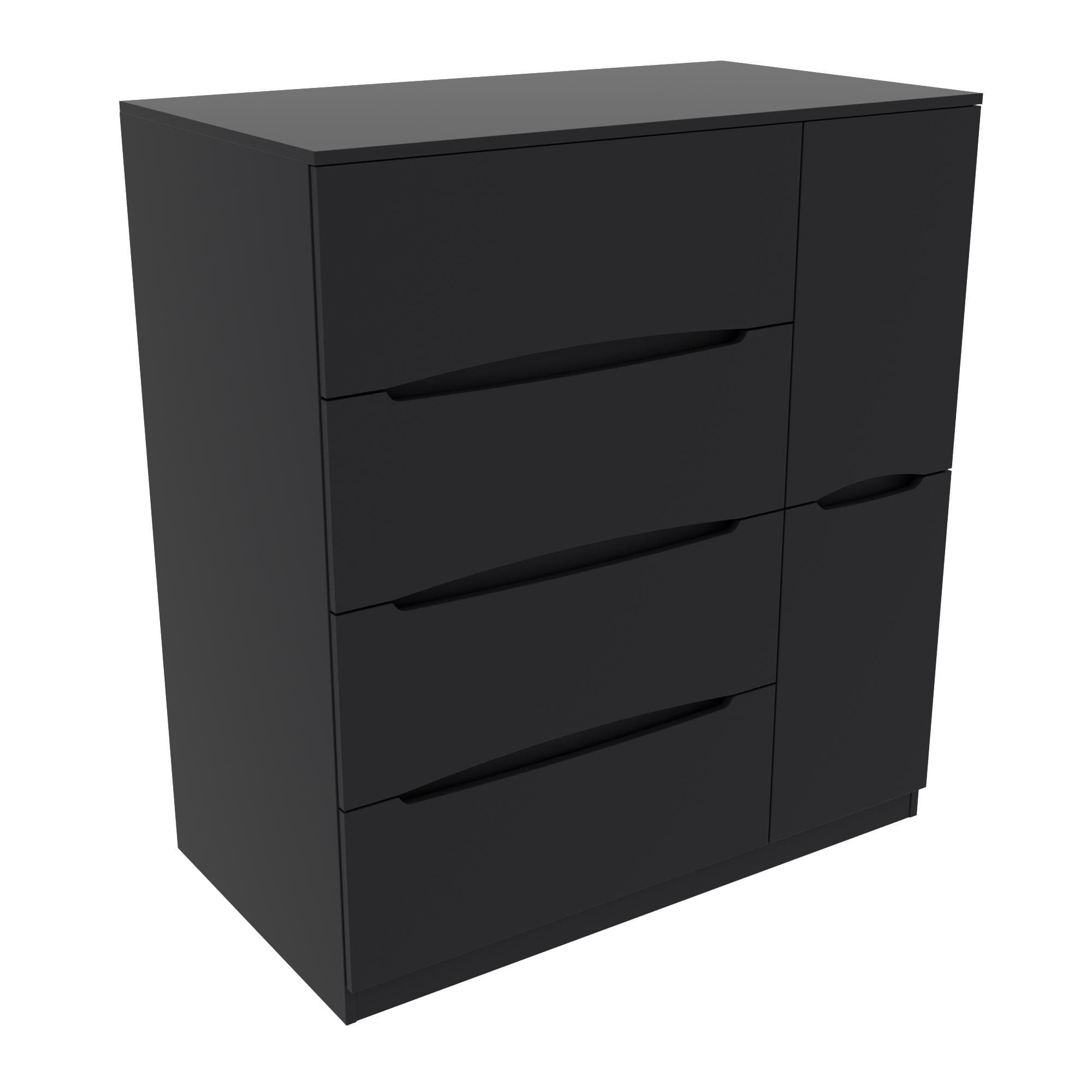 Комод Дельта №2, Антрацит, 1090/610/1200