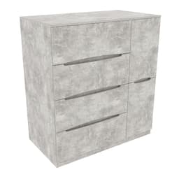 Комод Дельта №2, Бетон, 1090/610/1200