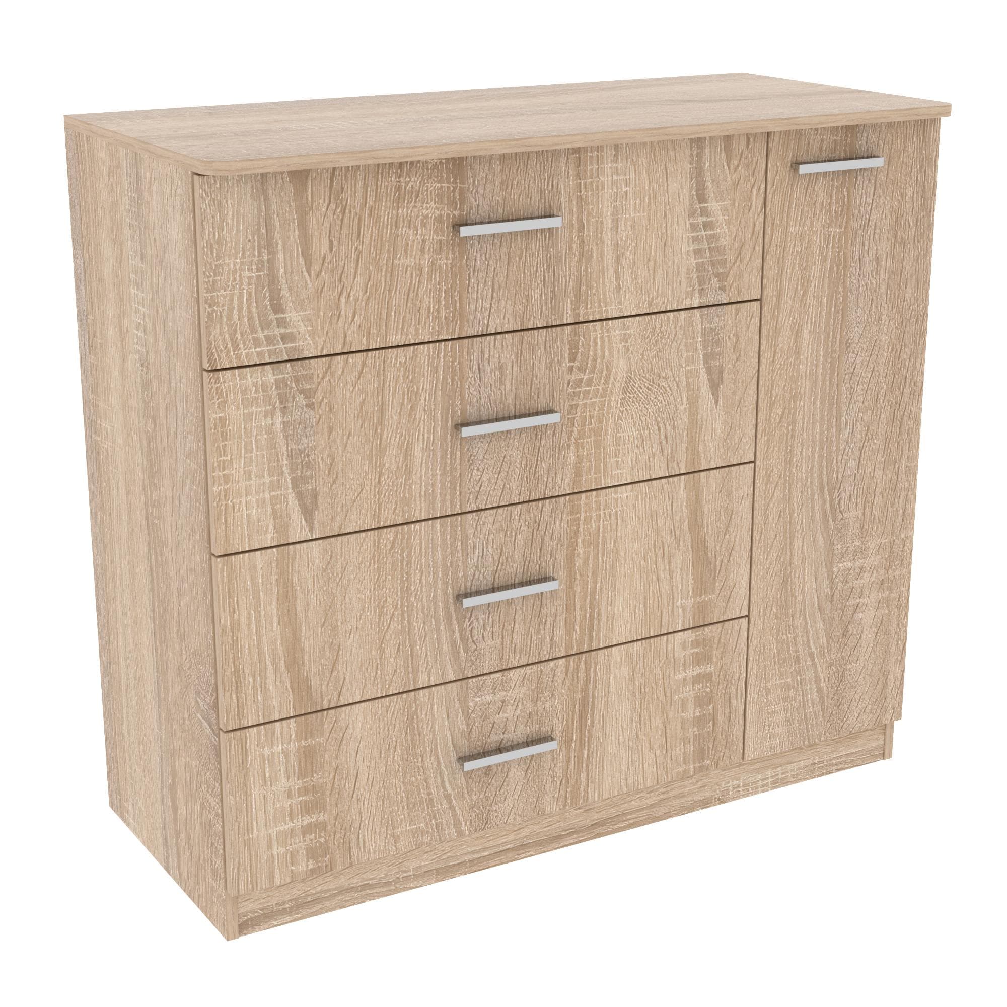Комод Сабріна №2, Дуб Сонома, 1100/500/1000