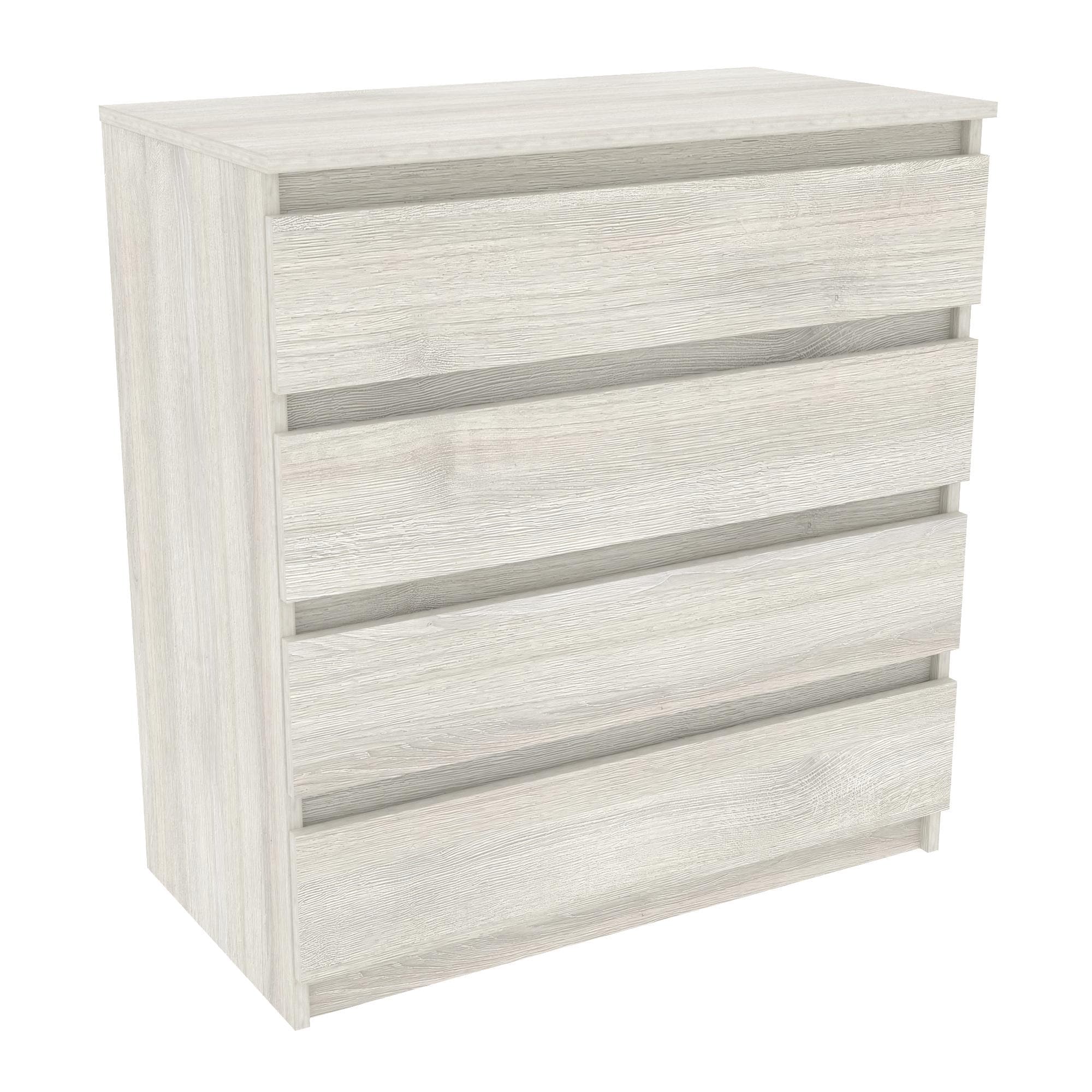 Комод №4, Дуб Шамоні Світлий, 800/450/850