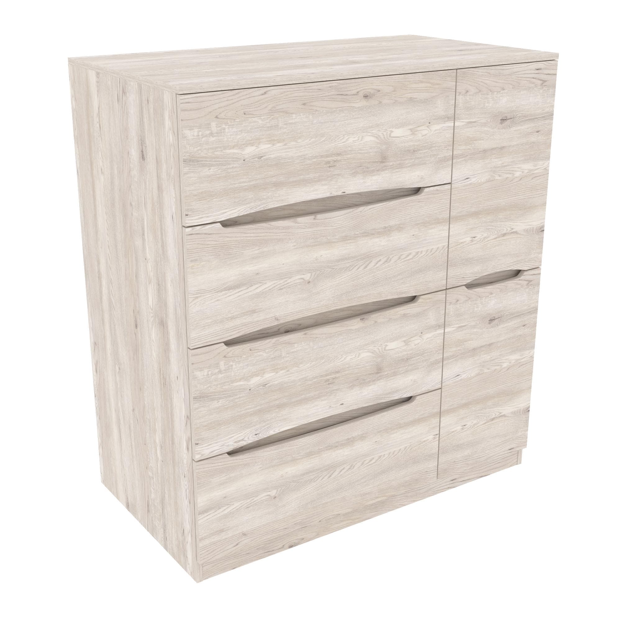 Комод Дельта №2, Дуб Самоа Димчастий, 1090/610/1200