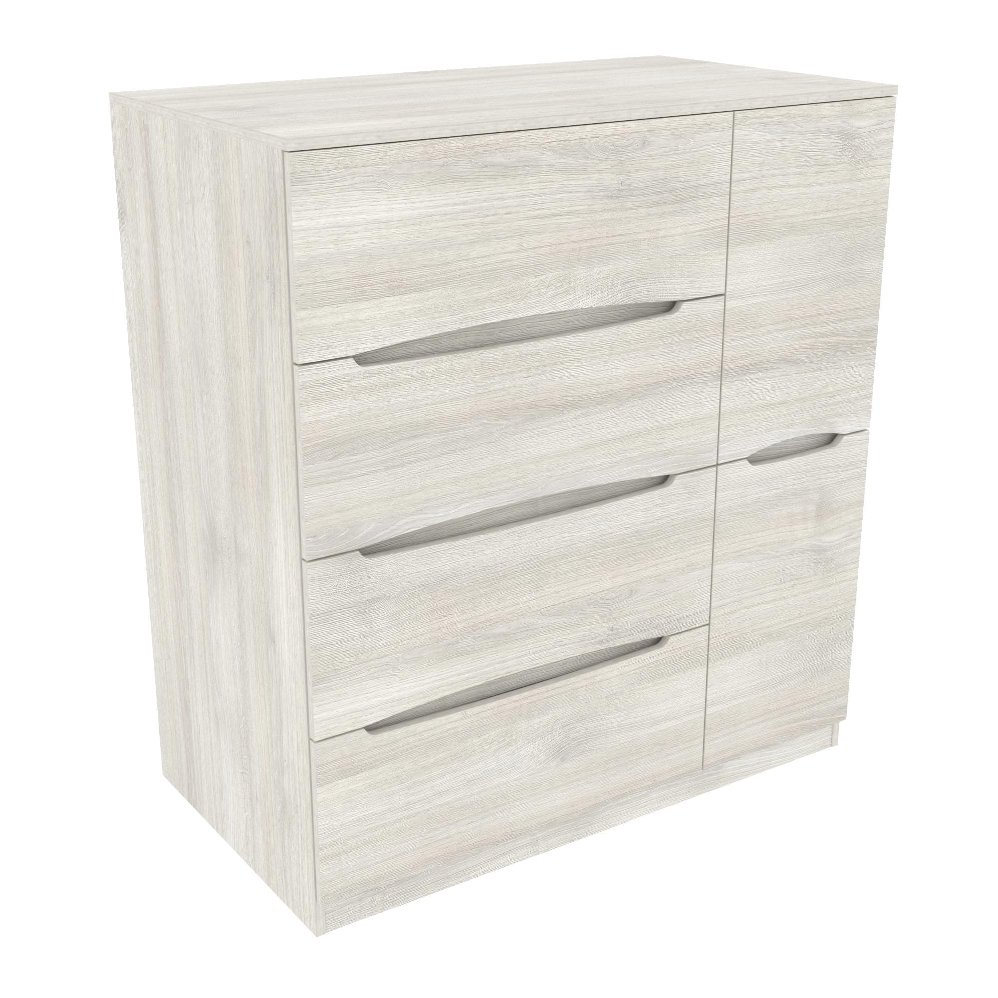 Комод Дельта №2, Дуб Шамоні Світлий, 1090/610/1200