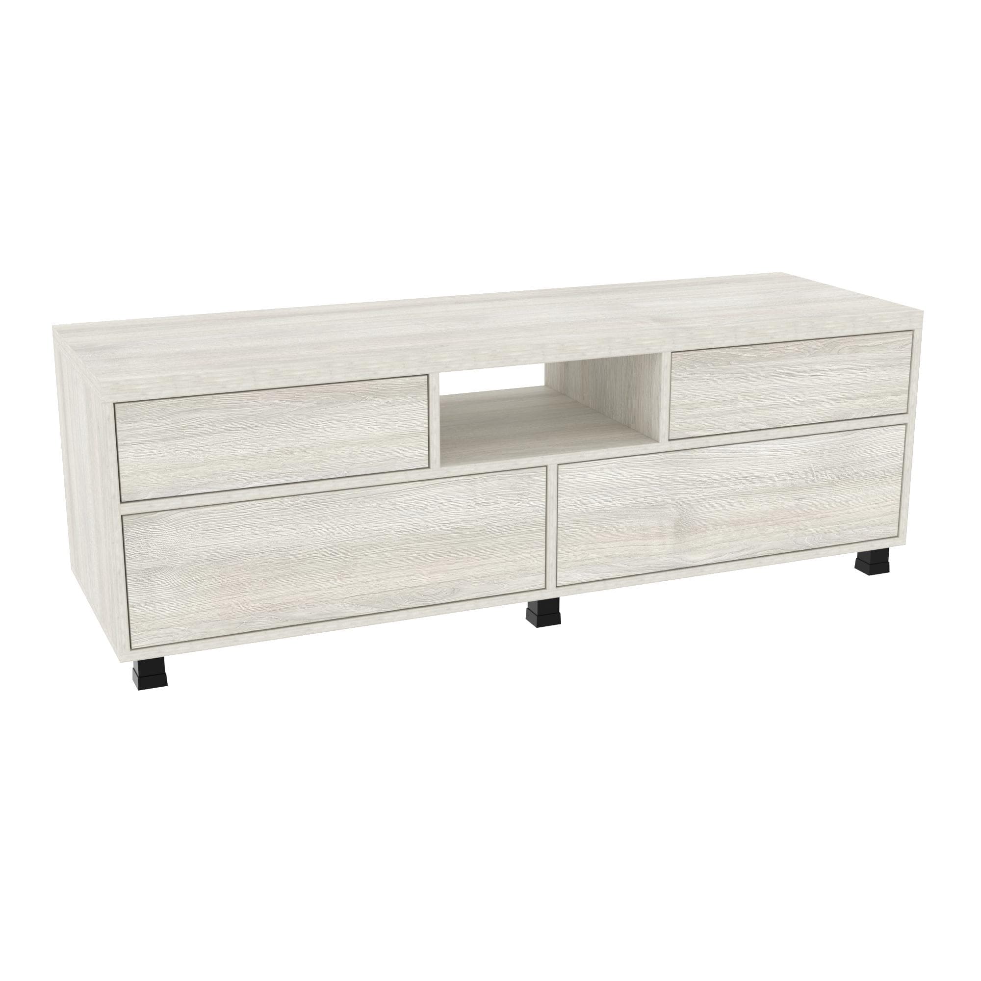 Тумба TV №3, Дуб Шамоні Світлий, 1400/450/475