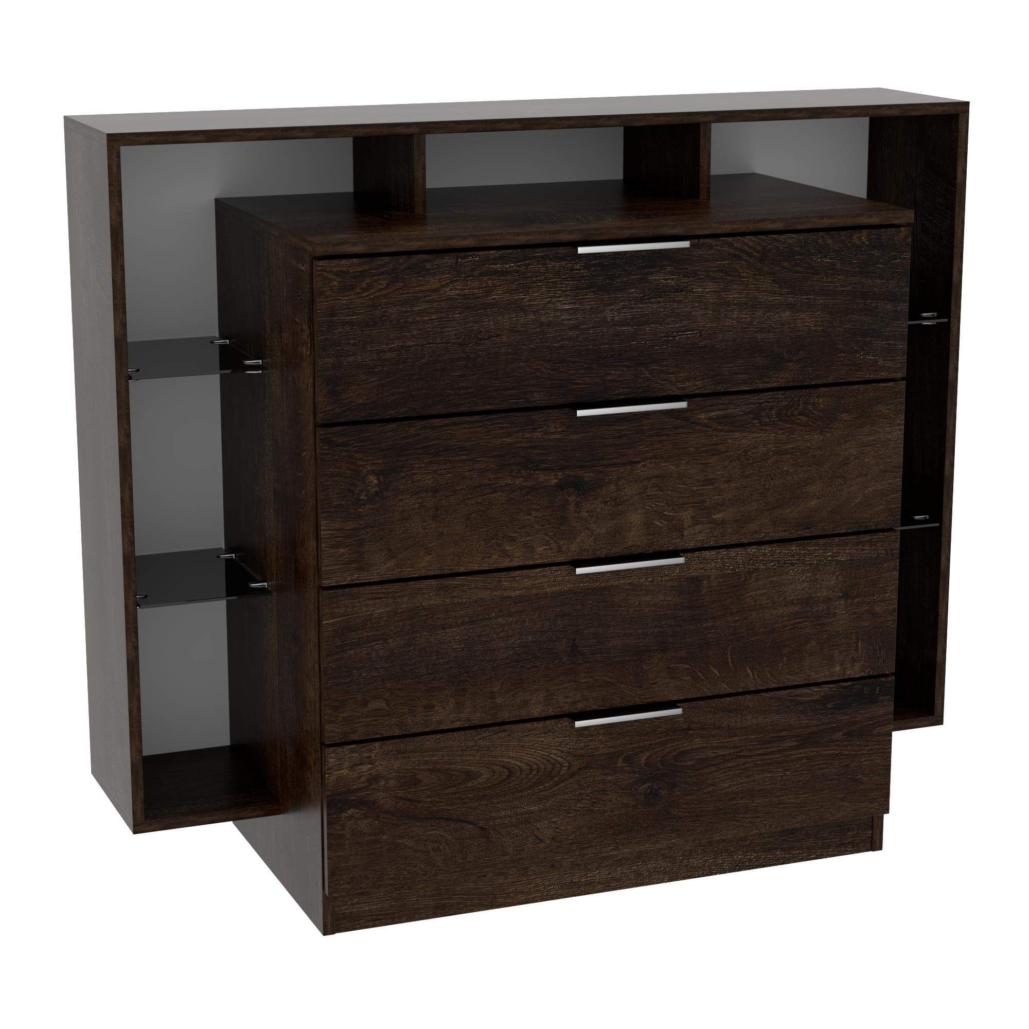 Комод Крістал, Дуб Конкордія, 1200/450/1000