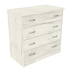 Комод Діана №1, Дуб Крафт Білий, 800/440/800