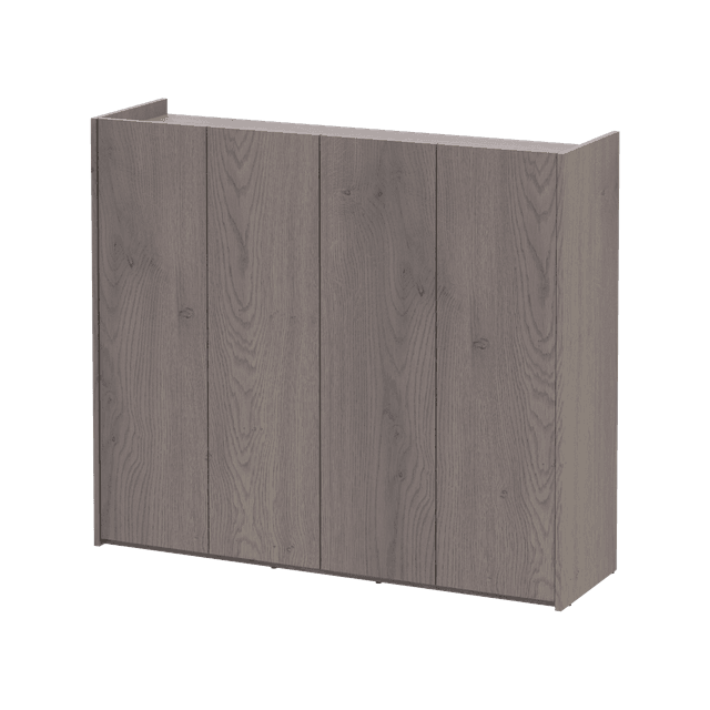 Тумба для взуття Doros Кассель Канноло 4 ДСП 128х40х110 (41516216)