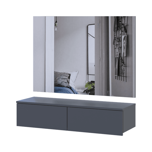 Комплект меблів Doros Левія + дзеркало Графіт 100х32х100 (42005236)