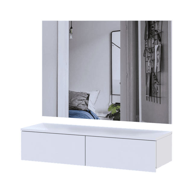 Комплект меблів Doros Левія + дзеркало Білий 100х32х100 (42005235)