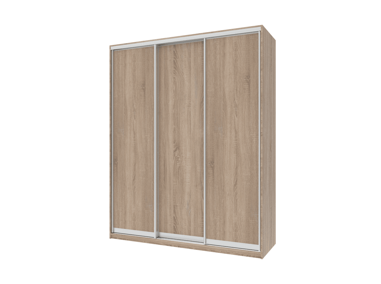 Шафа купе Doros Сіті Лайт Дуб Cонома 3 ДСП 180х60х225 (42002003)