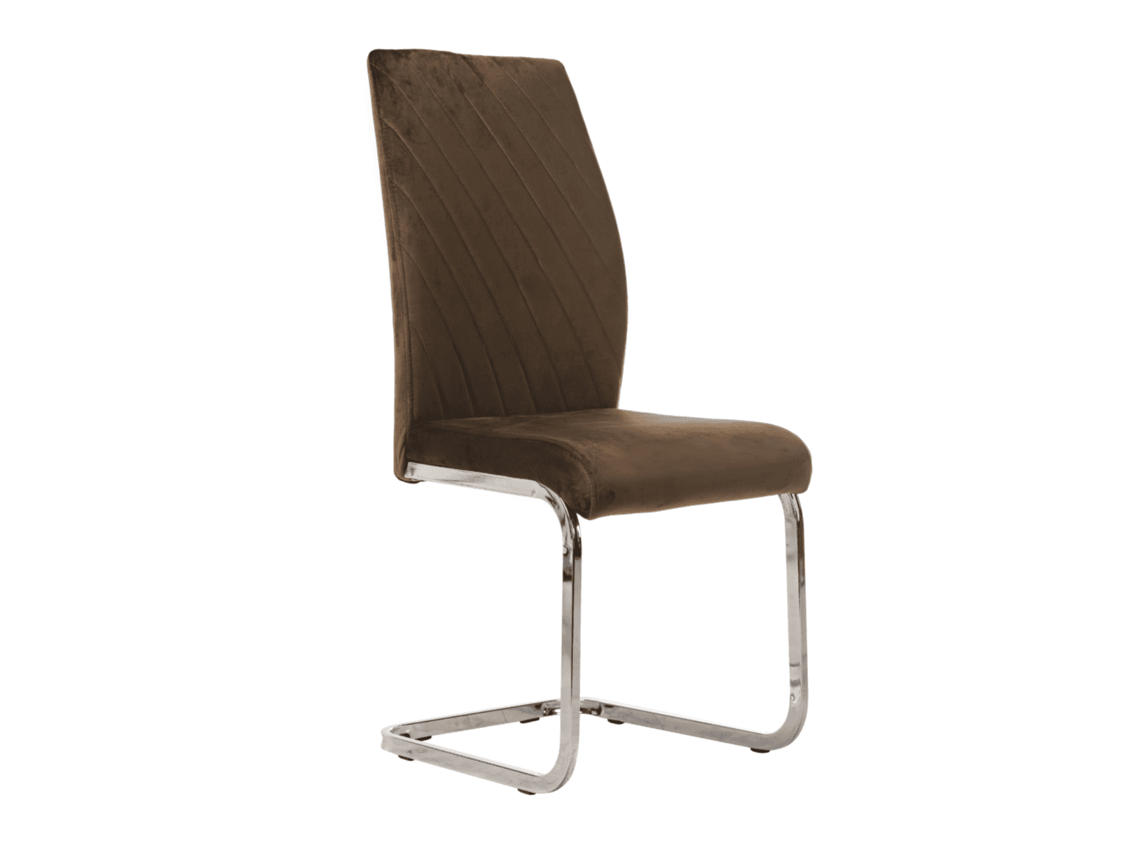 Стілець S-118 коричневий велюр