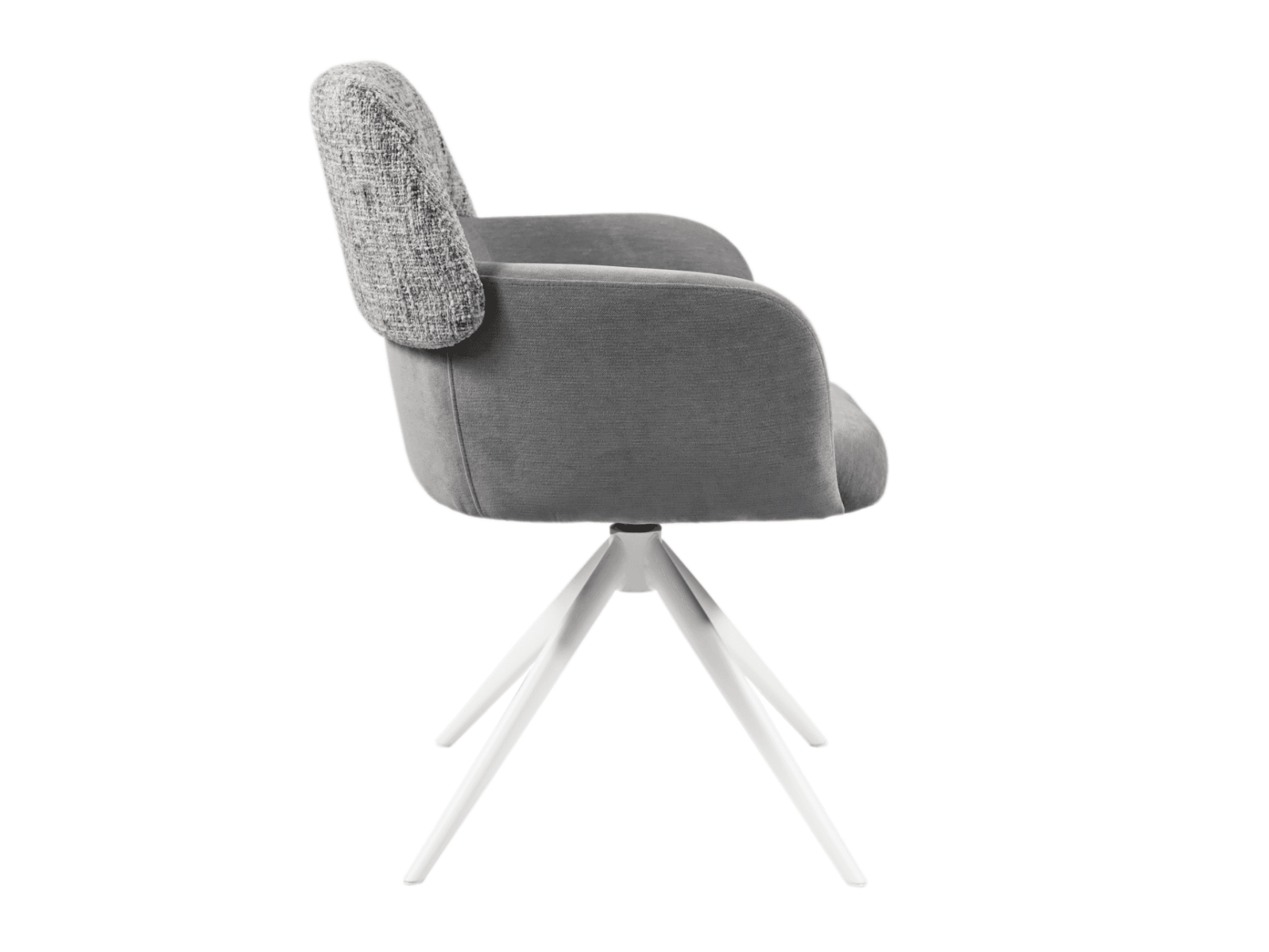 Стілець поворотний R-165 прованс + білий 2