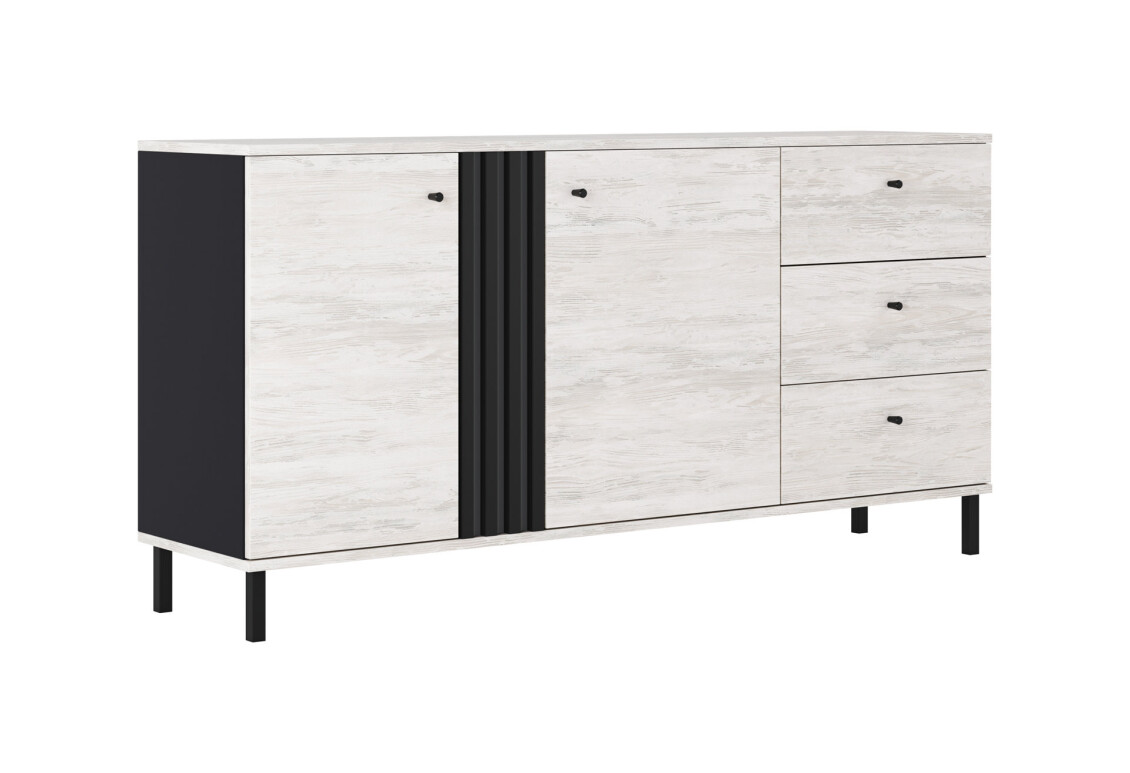 Комод Тео з 2 дверцятами і 3 шухлядами 165 см