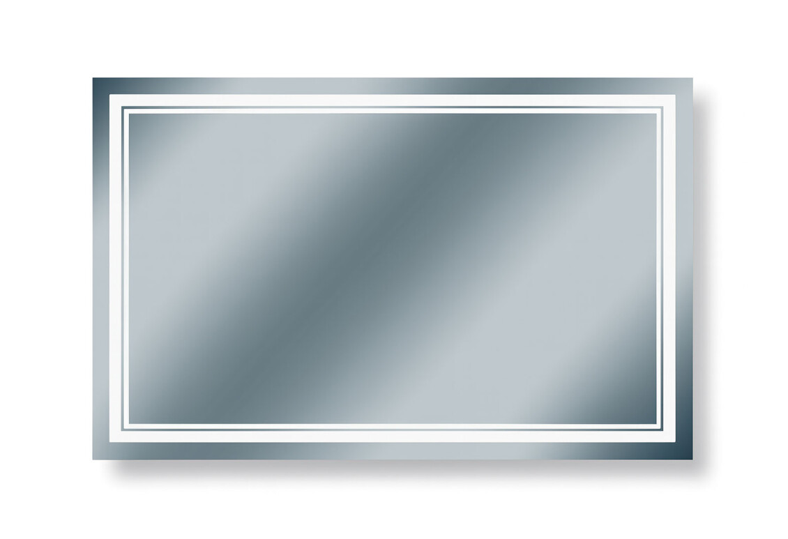 Люстро прямокутне з підсвіткою 110 см